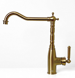 Смеситель для кухни BRQ519Br, Барокко/Baroque Bronze, бронза, ESKO Select